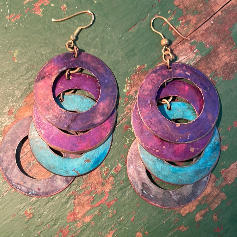 LONG DANGLY EARRINGS